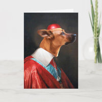Cardinal Rule Greeting Card