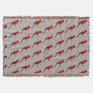 Cardinal(s) Throw Blanket