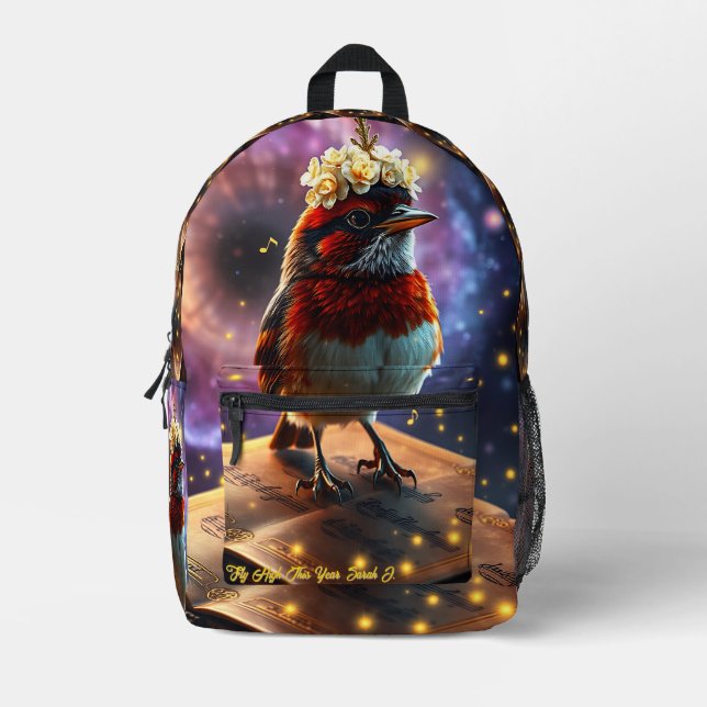 Cardinal Scholar King - Back to School Backpack (Front)