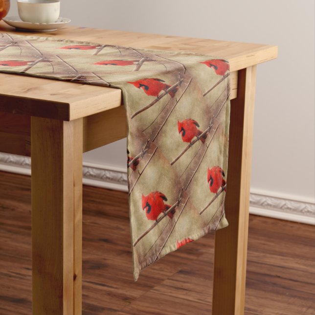 Cardinal Short Table Runner (In Situ)