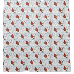 Cardinal Shower Curtain