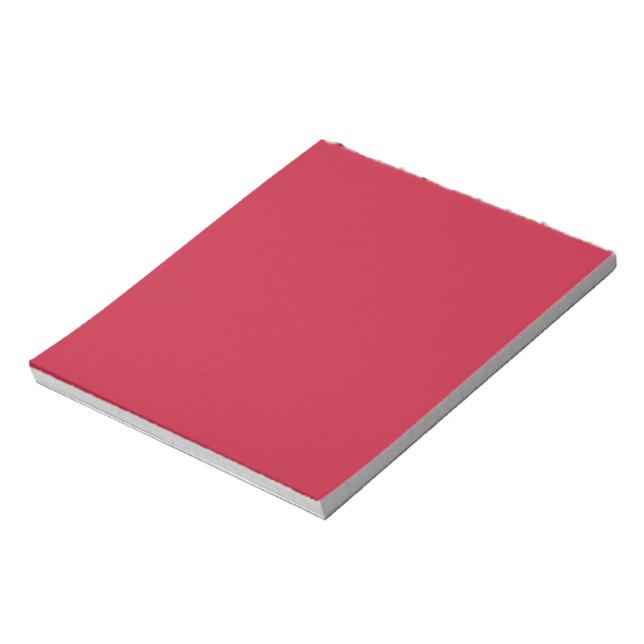 Cardinal (solid colour)  notepad (Rotated)