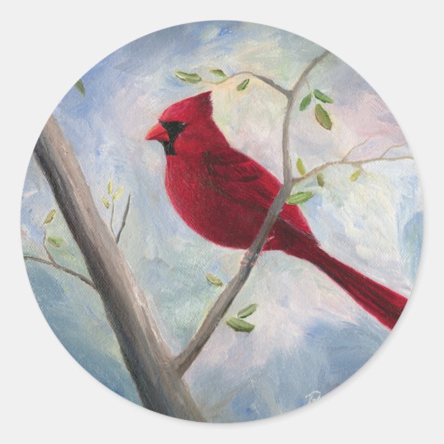 cardinal sticker (Front)