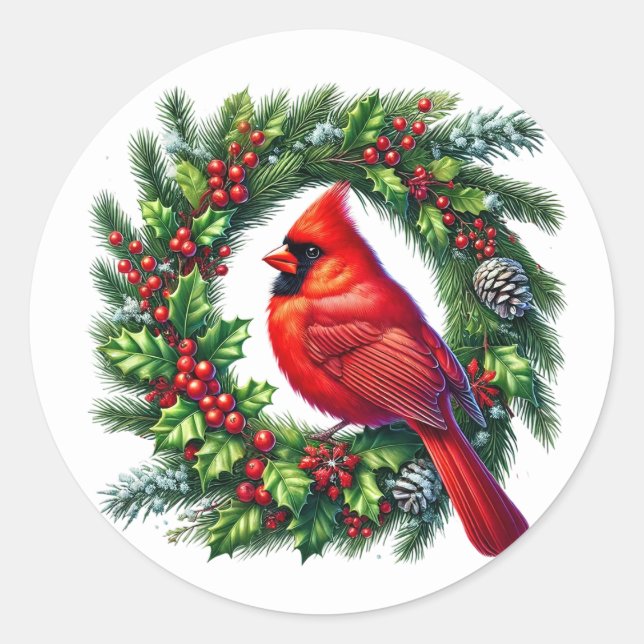 Cardinal Stickers (Front)