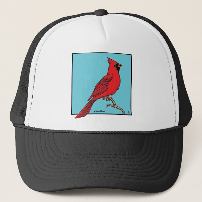 CARDINAL TRUCKER HAT (Front)