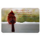 Cardinal with Visitor From Heaven poem