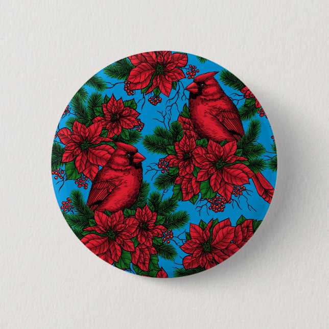Cardinals 6 Cm Round Badge (Front)