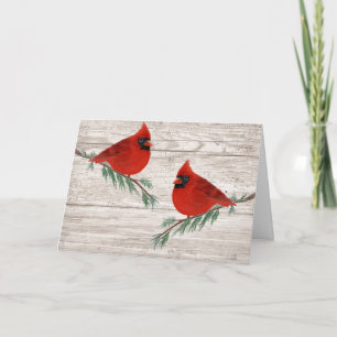 Cardinals Christmas Card