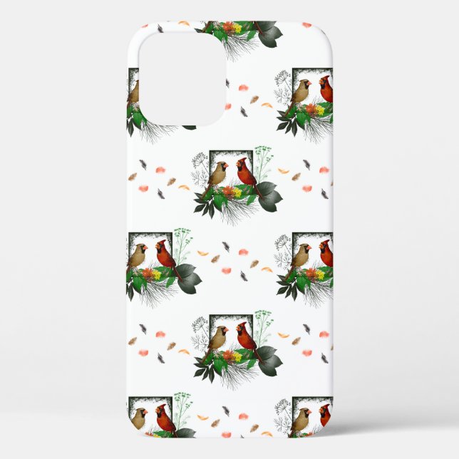 Cardinals Corner iPhone 12 Case (choose colour) (Back)