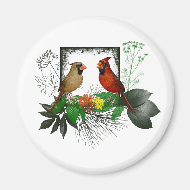 Cardinals Corner Magnet (Front)