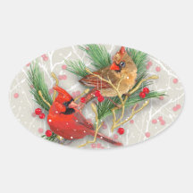 Cardinals Couple Christmas