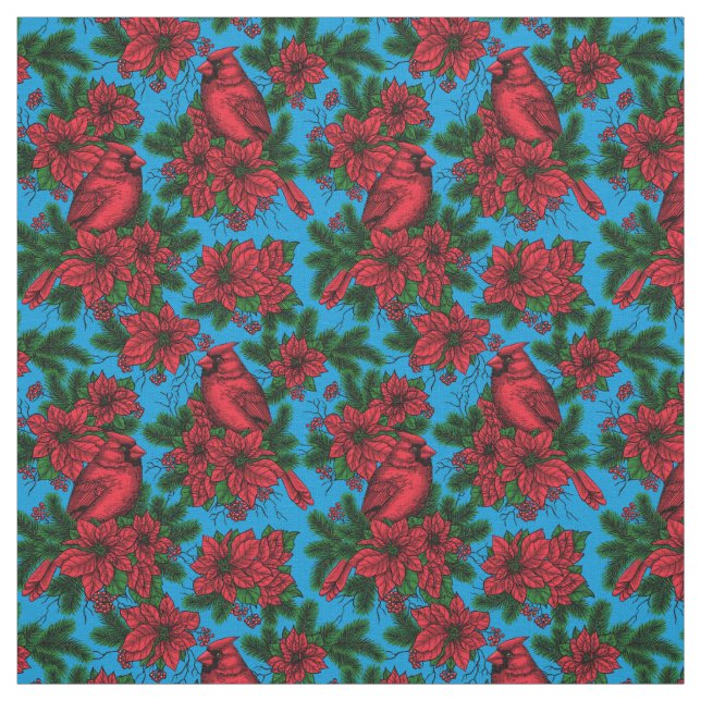 Cardinals Fabric (Swatch)