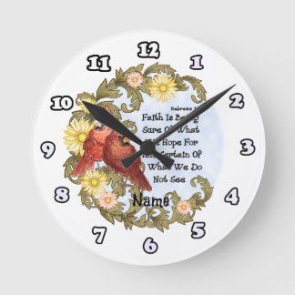 Cardinals Faith Clock
