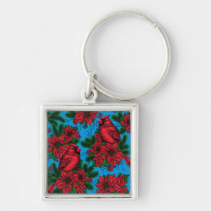 Cardinals Key Ring
