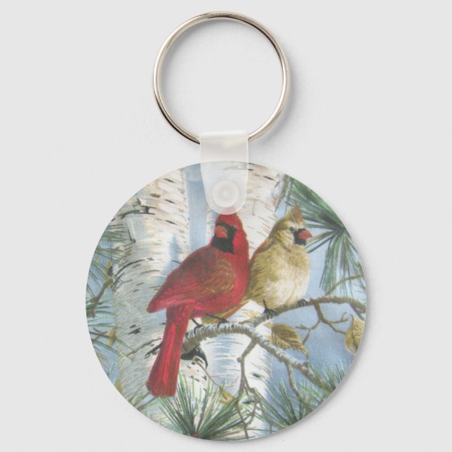 CARDINALS-KEYCHAIN KEY RING (Front)
