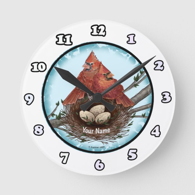 Cardinals Nest clock (Front)