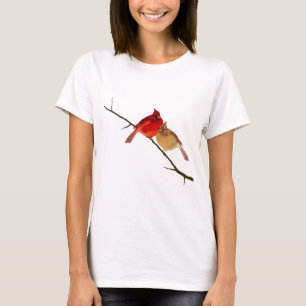 cardinals on a branch T-Shirt