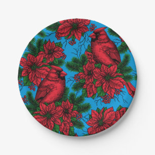 Cardinals Paper Plate