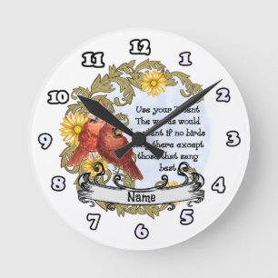 Cardinals Talent  Clock 