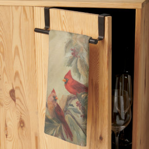 Cardinals Tea Towel