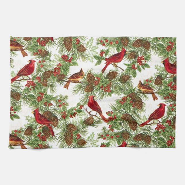 CARDINALS TEA TOWEL (Horizontal)