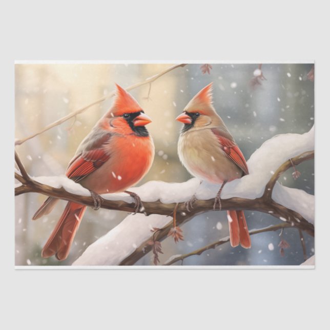 Cardinals Tissue Paper (Front)