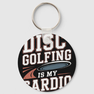 Cardio Disc Golf Key Ring