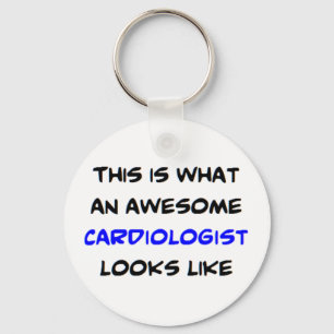 cardiologist, awesome key ring