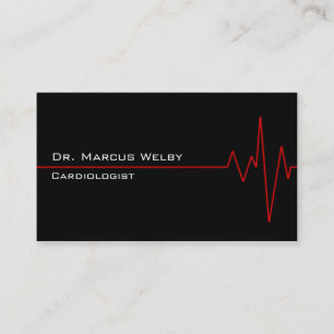 Cardiologist Business Card