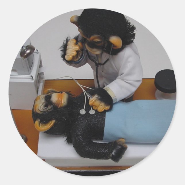 Cardiologist Classic Round Sticker (Front)