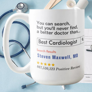 Cardiologist Custom Gift  Two-Tone Coffee Mug
