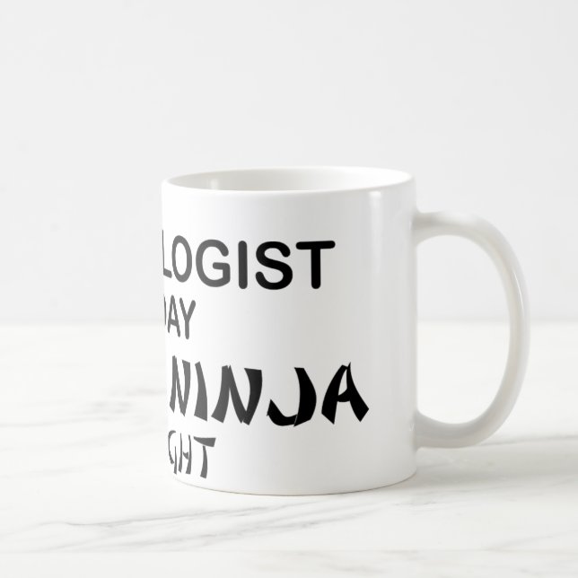 Cardiologist Deadly Ninja by Night Coffee Mug (Right)