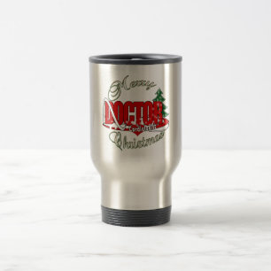 Cardiologist DOCTOR MERRY CHRISTMAS Travel Mug