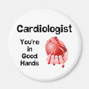 Cardiologist Good Hands Magnet