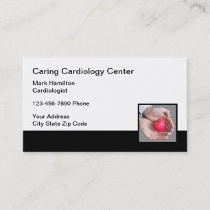 Cardiologist Heart Care Medical Business Card