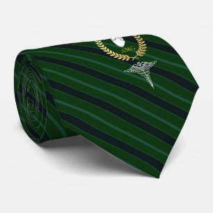 Cardiologist   Heart Doctor Customised Green Tie