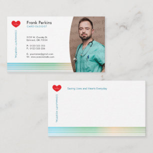 Cardiologist   Heart Specialist   Heart Doctor Business Card