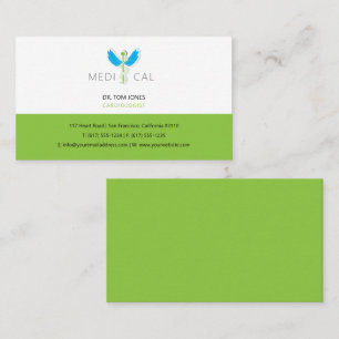 Cardiologist   Heart Specialist   Heart Doctor Business Card