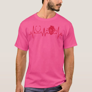 Cardiologist Heartbeat Cardiology Heart Doctor Spe T-Shirt