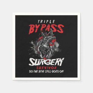 Cardiologist Heat Disease Doctors Medical Gift Tri Napkin