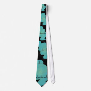 Cardiologist Men's Tie, QRS Design Tie