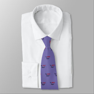 Cardiologist  "The Heart Man" Purple Tie