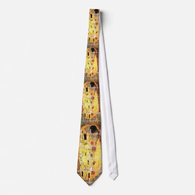 Cardiologist Tie Gustav Klimt "The Kiss" (Front)