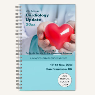 Cardiology Cardiothoracic Medical Conference Notebook