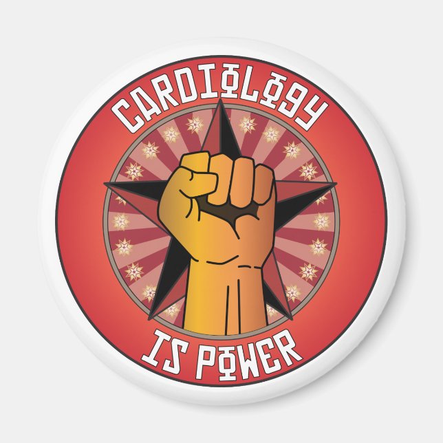 Cardiology Is Power Magnet (Front)