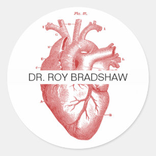 Cardiology Or Cardiologist  Classic Round Sticker