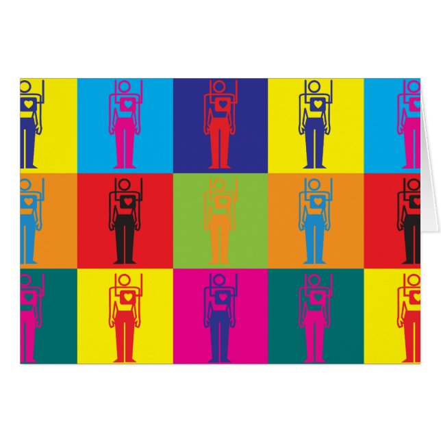 Cardiology Pop Art (Front Horizontal)