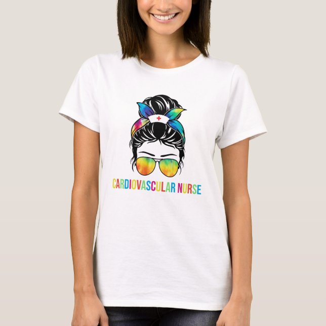 Cardiovascular Nurse T-Shirt (Front)