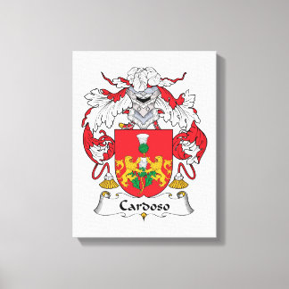 Cardoso Family Crest Canvas Print