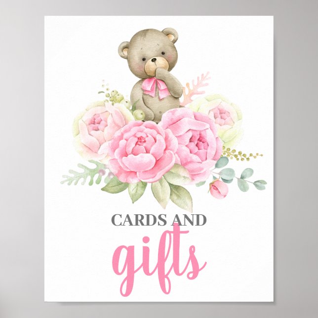 Cards and Gifts Bear sign (Front)